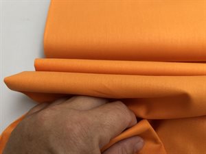 Poplinagtig bomuldslærred - orange